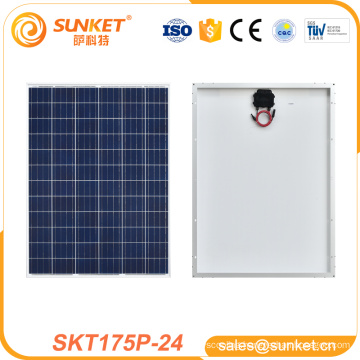 best price175 watt solar panel 175w polycrystalline solar panel 12vwith CE TUV